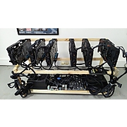 Копач за криптовалути с 6 GPU RTX 3070 8GB